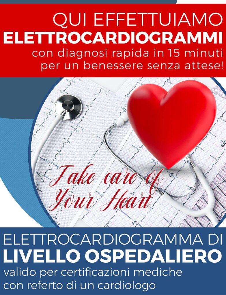 Elettrocardiogramma in farmacia a Milano
